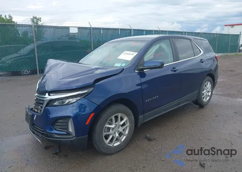 2022 Chevrolet Equinox Awd Lt из США, поврежденный, VIN 3GNAXUEV1NL260159